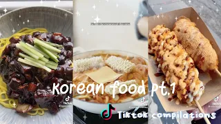 Korean food (making & eating) | TikTok Compilation |