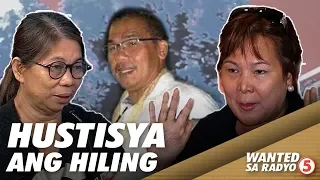 Misis ng pinaslang na Vice Mayor ng Masbate, hiling ay hustisya