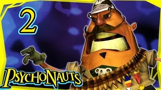 Let's Play Psychonauts Part 2 - Basic Braining [Gameplay/Walkthrough]