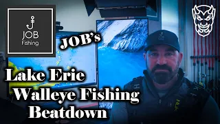 JOB's Lake Erie Walleye Fishing BEATDOWN