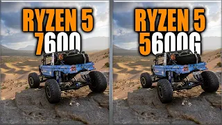 Ryzen 5 7600 vs 5600G: Performance Showdown
