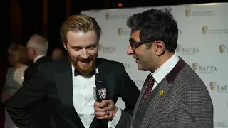 Jack Lowden -  Talk top knots, hipster facial (Actor Film nominee BAFTA Scotland - Calibre Movie)