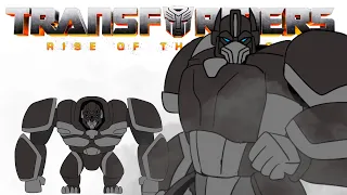 Transformers: Rise of the Beasts Optimus Primal 2d animated!