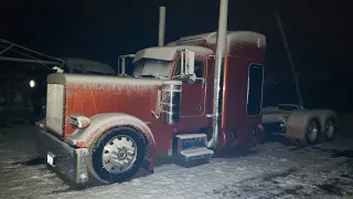 Холодный старт. замёрзла воздушная система. вновь комбайн.  cold start.