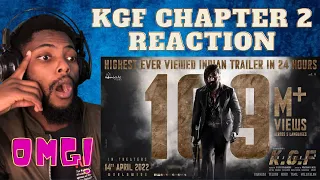 KGF Chapter 2 Trailer Reaction | Hindi | Yash | Sanjay Dutt | Raveena Tandon | Srinidhi |