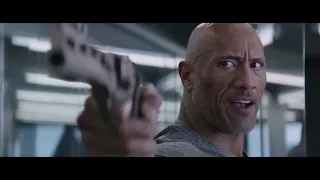 THAT'S MY SISTER!   Skyscraper Freefall Scene  - Hobbs & Shaw