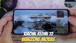 Xiaomi Redmi 12 Call of Duty Warzone Mobile Gaming test | Helio G88