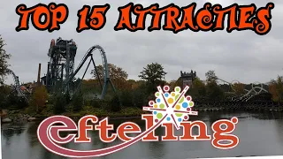 TOP 15 Efteling attracties 2020