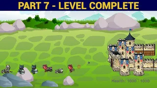 PyGame Castle Defender Game Beginner Tutorial in Python - PART 7 | Completing a Level