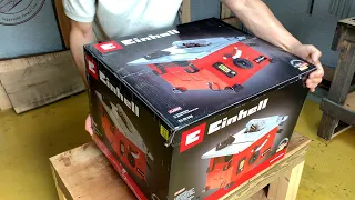 Einhell Mini Table Saw TC-TS 210 - Unboxing, Assembly, Test Cuts