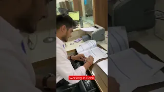 SBI PO working In bank ! Vijay Mishra #shorts