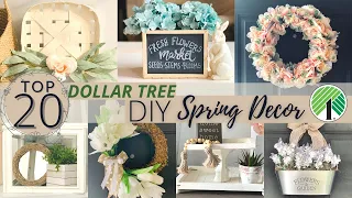 TOP 20 Dollar Tree DIY Spring Decor