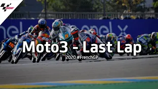 Last lap of a thrilling Moto3 race | 2020 #FrenchGP