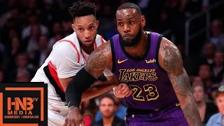 Los Angeles Lakers vs Portland Trail Blazers Full Game Highlights | 11.14.2018, NBA Season