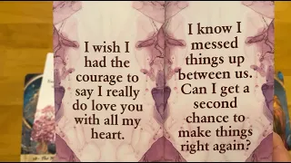 CAN I GET ANOTHER CHANCE TO MAKE THINGS RIGHT? YOU MELT MY HEART! COLLECTIVE LOVE TAROT READING