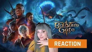 My reaction to the Baldur's Gate 3 Official Launch Trailer | GAMEDAME REACTS