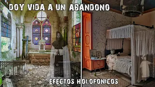 REVIVO una MANSIÓN ABANDONADA - EFECTOS HOLOFONICOS - AUDIO 8D