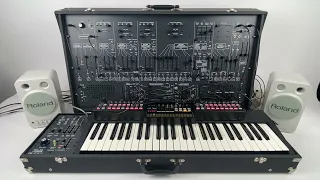 Vintage ARP 2600 Synthesizer Meticulously Refurbished by Tone Tweakers + Korg Volca Beats