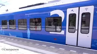 Blauwnet intercity Keolis Stadler Flirt-3 Trein Zwolle - Hengelo naar Enschede