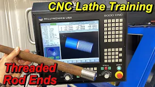 CNC Machined Threaded Rod Ends