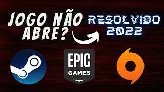 JOGO NÃO ABRE? Resolvido em 2022! (Qualquer Jogo e Windows!)