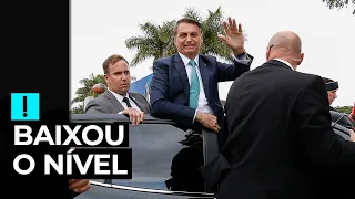 BAIXOU O NÍVEL: Bolsonaro xinga Barroso de "f.d.p."
