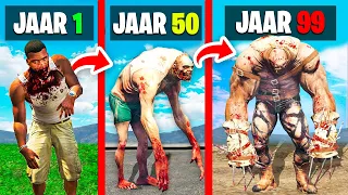 Ik Heb 99 JAAR OVERLEEFD Als ZOMBIE In GTA 5!