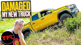 2023 Chevy Colorado Trail Boss Takes a Beating on the Trail... How Far Can I Make It?