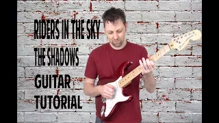 Riders in the sky guitar tutorial by Ken Mercer