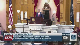 Ohio Governor delivers address, states that Ohio is at a moment to change history