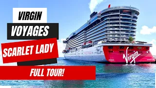 Virgin Voyages Scarlet Lady Full Ship Tour | The Coolest New Ship in 2022!