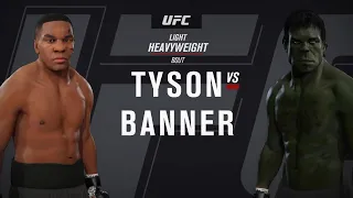 UFC 4 | Mike Tyson vs. Crazy Hulk (K.O.) (EA Sports UFC 4)