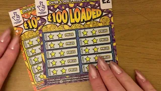 £100 Loaded £2 Scratch Cards 🤞🏼 National Lottery Ticket