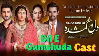 #Dil_e_gumshuda #cast | Dil E Gumshuda cast |