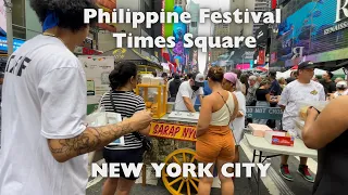 Philippine Fest Times Square New York • Filipino Food Street Festival