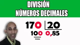 Como dividir un numero menor entre otro mayor