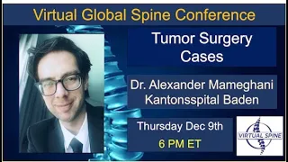 Tumor Surgery Cases with Dr. Alexander Mameghani on 12/9/21