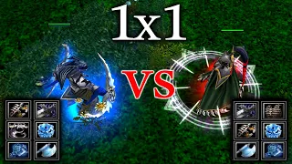 Anti-Mage vs Phantom Assassin Full items | 25 Level | Who Will Beat?