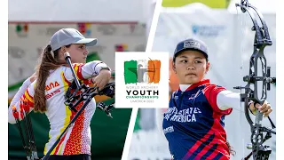 Alexa Misis v Liko Arreola – compound U18 women bronze | Limerick 2023 World Archery Youth Champs