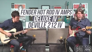 Fender Hot Rod Amps - DeVille 212 IV and Deluxe IV