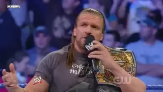 Triple H Returns to Smackdown! (1/2)