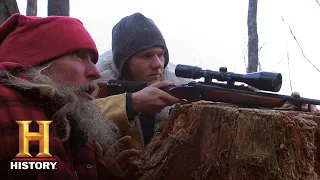 Mountain Men: Eustace and Raleigh Send Trespassers a Message (Season 8) | History