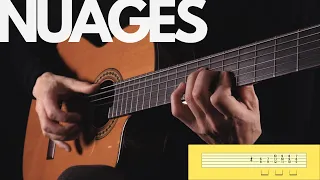 Reimagining Django's NUAGES with Fingerstyle Guitar
