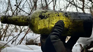 One Shovel Full at A Time: Digging for Antique Bottles in an Old Hospital dump