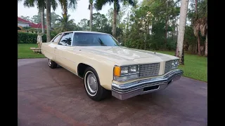 This 32K Mile 1976 Oldsmobile 98 Regency Coupe was the Last True Full-Sized GM and their Last 455 V8