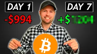 I Tried Day Trading Bitcoin for a Week | Beginner Crypto