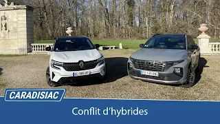 Comparatif- Renault Austral VS Hyundai Tucson : conflit d'hybrides…