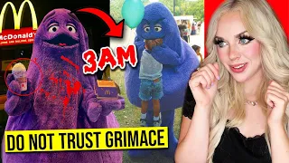 Do NOT Order Grimace Shake From Mcdonalds at 3AM (*SCARY*)