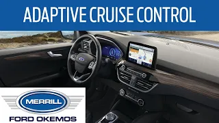 How to use Adaptive Cruise Control in New 2020 Ford