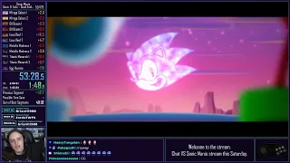 Sonic Mania Plus - Sonic & Tails Good Ending speedrun in 53:28 | Former World Record!